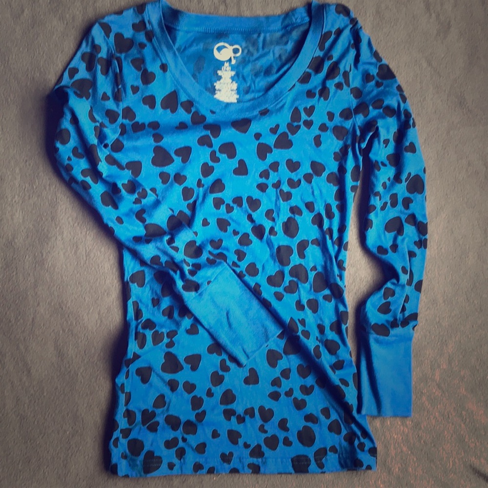 Cotton long sleeve tunic tee